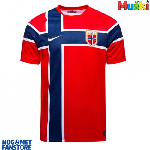 Norveška Domaci Dres SP 2026 Kratak Rukav